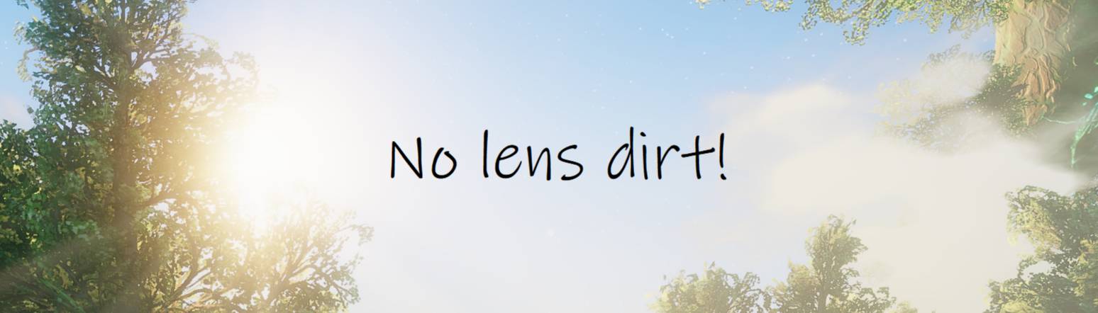 No lens dirt - мод для Valheim который удаляет текстуру грязи объектива с камеры.